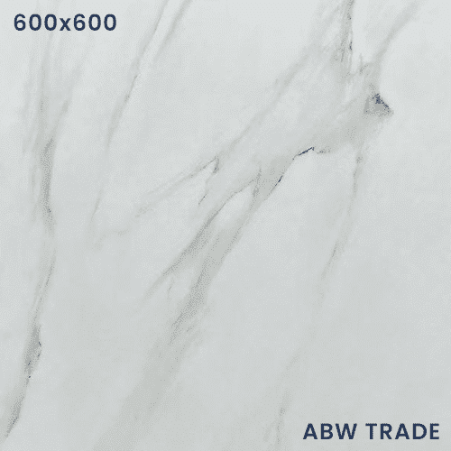 Jazz White (6503) – 600x600 mm Matt Finish Porcelain Tile