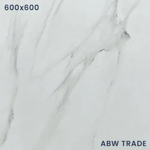 Jazz White (6503) – 600x600 mm Matt Finish Porcelain Tile
