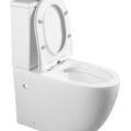 Rimless Two Piece Toilet (LE-8381)