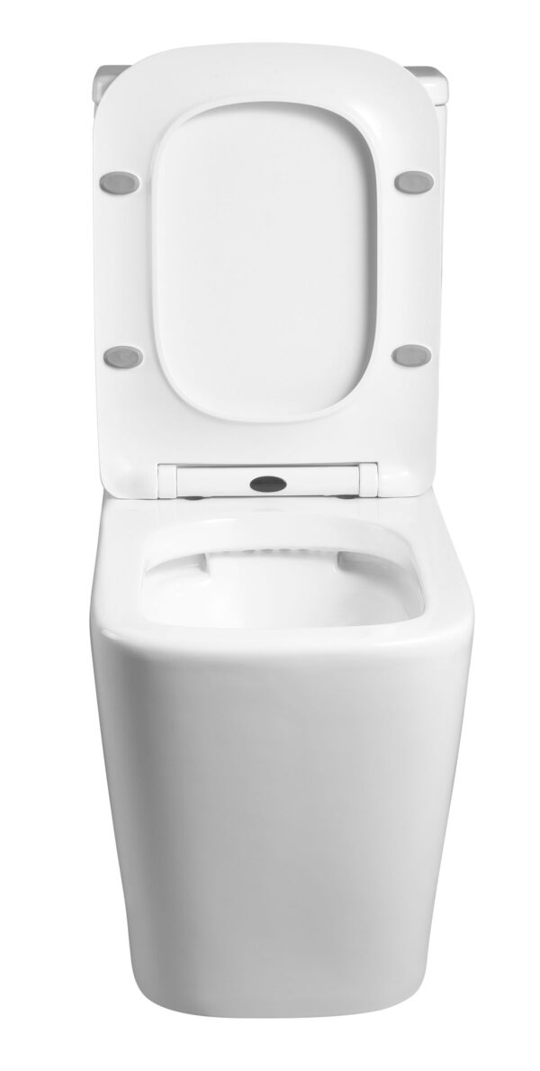 Rimless Two Piece Toilet (LE-8303D)