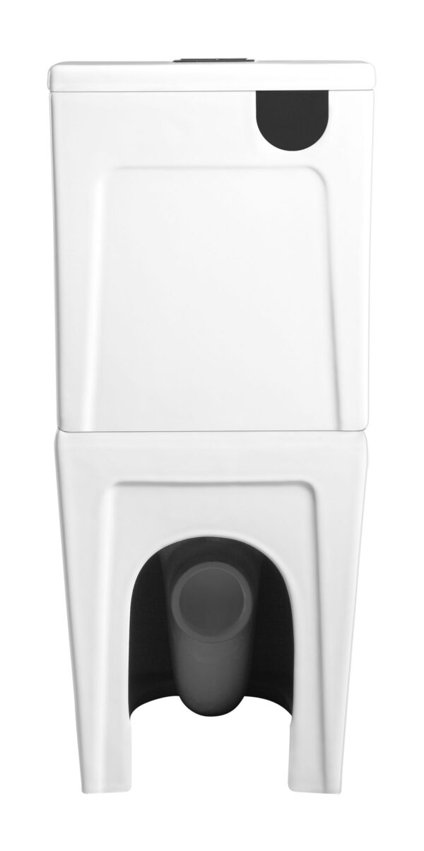 Rimless Two Piece Toilet (LE-8303D)