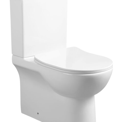 Rimless Two Piece Toilet (LE-8305)