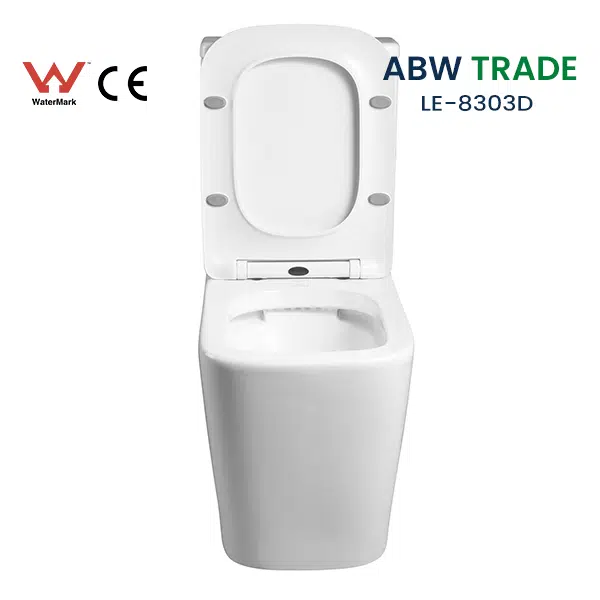 Rimless Two Piece Toilet (LE-8303D)