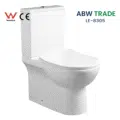 Rimless Two Piece Toilet (LE-8305)