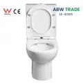 Rimless Two Piece Toilet (LE-8305)