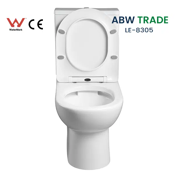 Rimless Two Piece Toilet (LE-8305)