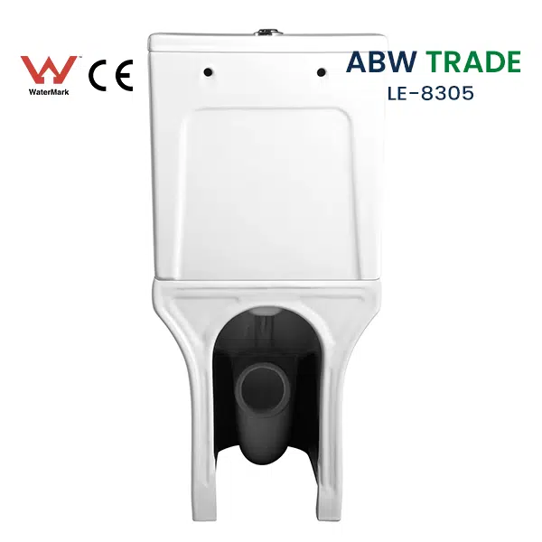 Rimless Two Piece Toilet (LE-8305)