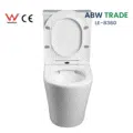 Rimless Two Piece Toilet (LE-8380)