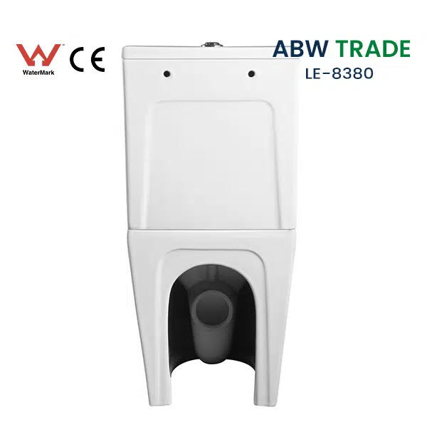 Rimless Two Piece Toilet (LE-8380)