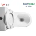 Rimless Two Piece Toilet (LE-8380)