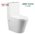 Rimless Two Piece Toilet (LE-8380)