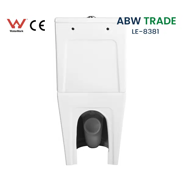 Rimless Two Piece Toilet (LE-8381)